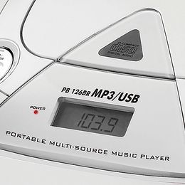 Boombox Philco PB126BR CD, MP3, MP4, FM