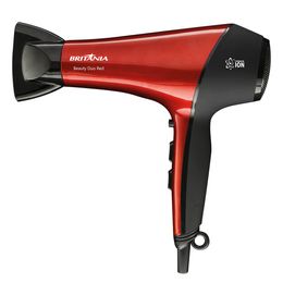 Kit Secador e Prancha de Cabelo Britânia Beauty Duo Vermelho