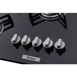 Cooktop Philco Chef 5 Vidro temperado 6mm Trempes Esmaltados