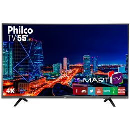 Smart TV Philco 55" PTV55U21DSWNT 4K Led  - Netflix