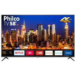 Smart TV 58" Philco Led PTV58F60SN 4K Dolby Audio