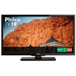 TV Philco 19" PH19B16D Preta LED - Outlet