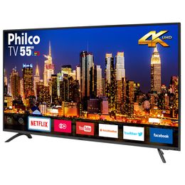 Smart TV Philco 55" PTV55F61SNT LED 4K - Outlet