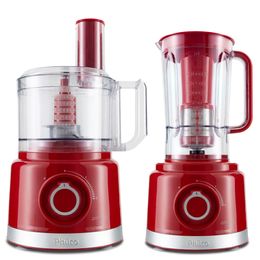 Multiprocessador Philco PMP1550V Pro Turbo 6 em 1 900W  Vermelho