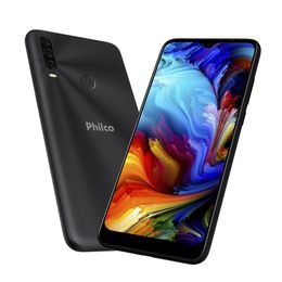 Smartphone Philco 128GB HIT P10 Space Gray 4G 6,2" 3 Câmeras