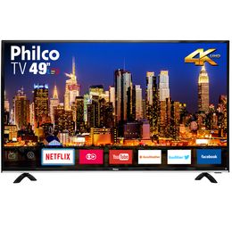 Smart TV Philco 49” PTV49F68DSWN 4K LED - Netflix - Outlet