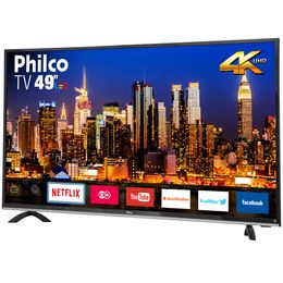 Smart TV Philco 49” PTV49F68DSWN 4K LED - Netflix - Outlet