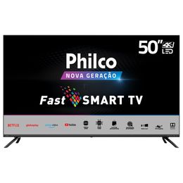 Smart TV Philco 50” PTV50G70SBLSG 4K LED - Netflix - Outlet