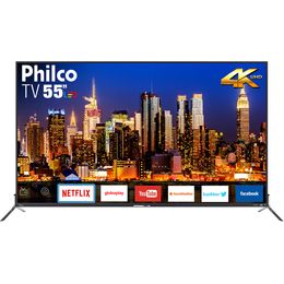 Smart TV Philco 55" PTV55Q50SNS 4K LED - Netflix - Outlet