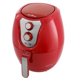 Fritadeira Air Fryer Britânia Vermelha Pro Saúde 3,2L – Outlet