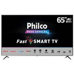 Smart TV Philco 65” PTV65F82SSG 4K QLED – Netflix - Outlet