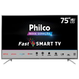 Smart TV Philco 75” PTV75E30ST 4K LED - Netflix - Outlet