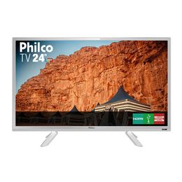 TV Philco 24” PTV24C10DB LED Digital Branca - Outlet