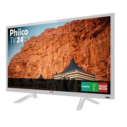 TV Philco 24” PTV24C10DB LED Digital Branca - Outlet