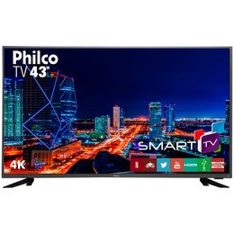 Smart TV Philco 43" PTV43F61DSWNT 4K LED - Netflix - Outlet