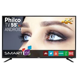 Smart TV Philco 55” PH55A17DSGWA 4K Android Led - Outlet