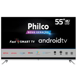 TV Philco 55” PTV55G71AGBLS 4K LED - Outlet