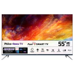 Smart TV 55" Philco LED 4K Dolby Áudio PTV55M80RCIBBL