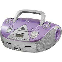 Boombox Philco PB126L Lilás CD, CD-R/RW e MP3 - Saldão