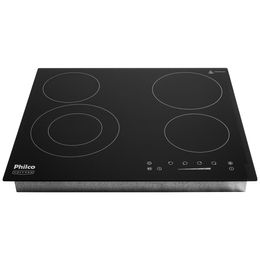 Cooktop Elétrico Philco PCT44VC Volcano Vitrocerâmico 6400W