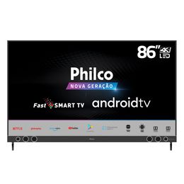 Smart TV 86” Philco 4K PTV86P50AGSG Led Android TV - Outlet