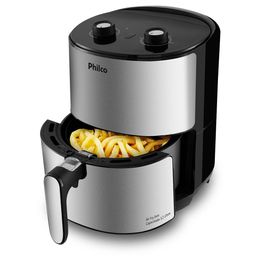 Fritadeira Air Fryer Philco PFR08PI Inox 4L- Outlet