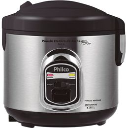 Panela de Arroz Philco PH5 R 5 xicaras Preta - Outlet