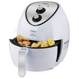 Fritadeira  Air Fryer Philco Saúde Inox Branca 3,2L - Outlet