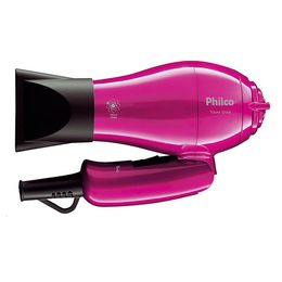 Secador de Cabelo Philco Travel Shine Rosa 1000W - Outlet