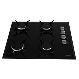 Cooktop Britânia BCT4P 4 bocas Vidro Bisotê  - Outlet