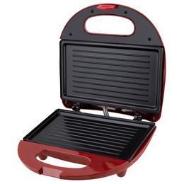 Grill e Sanduicheira Britânia Crome Inox Vermelha 750W - Saldão