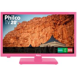 TV Philco 20” HD PH20U21DR Rosa LED - Saldão