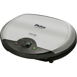 Grill e Sanduicheira Philco Inox Antiaderente 1500W - Saldão