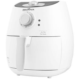 Fritadeira Air Fryer Britânia Pro Saúde Branco 2,5L - Saldão