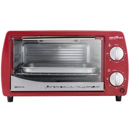 Forno Elétrico Britânia 10L 800W Vermelho com Função Timer - Saldão