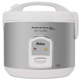 Panela de Arroz Philco PH5 Visor Glass Branca - Saldão