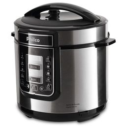 Panela de Pressão Digital Philco 6L Inox Silver - Saldão