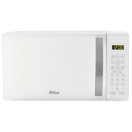 Micro-Ondas Philco PMO21B Branco 21 Litros - Saldão