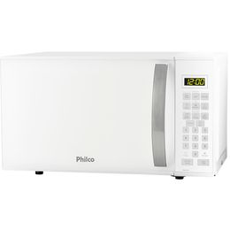 Micro-Ondas Philco PMO21B Branco 21 Litros - Saldão