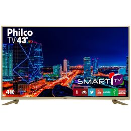 TV Philco 43" LED  4K PTV43F61DSWNC - Saldão