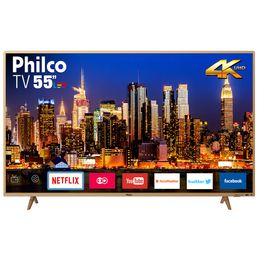 Smart TV Philco 55" PTV55F61SNC LED 4K - Saldão