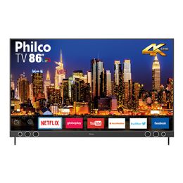 Smart TV Philco 86” PTV86P50SNSG 4K SB LED - Netflix - Saldão