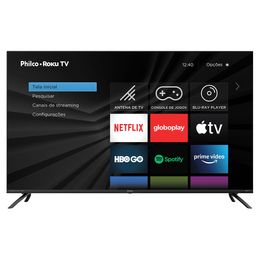 Smart TV 50” Philco 4K PTV50RCG70BL Led Dolby Audio- Saldão