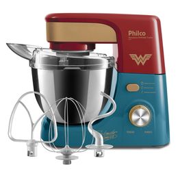 Batedeira Planetária Philco Mulher Maravilha PHP500 Inox - Saldão