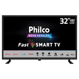 Smart TV 32” Philco Led PTV32D10N5SKH Dolby Audio - Saldão