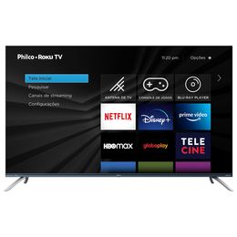 Smart TV 55” Philco 4K PTV55M80RCIBBL Led Dolby Audio- Saldão