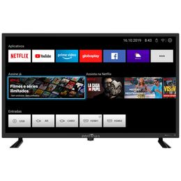 Smart TV Britânia 32” BTV32D10N5SKH HD Dolby Audio Led - Saldão