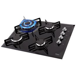 Cooktop Philco 4 Queimadores Superautomático Tripla Chama PCT04TC