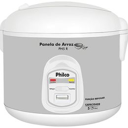 Panela de Arroz Philco PH5R 5 xícaras Função Refogar - Outlet