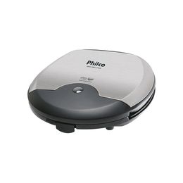 Mini Grill e Sanduicheira Philco Compacto Inox 750W - Outlet